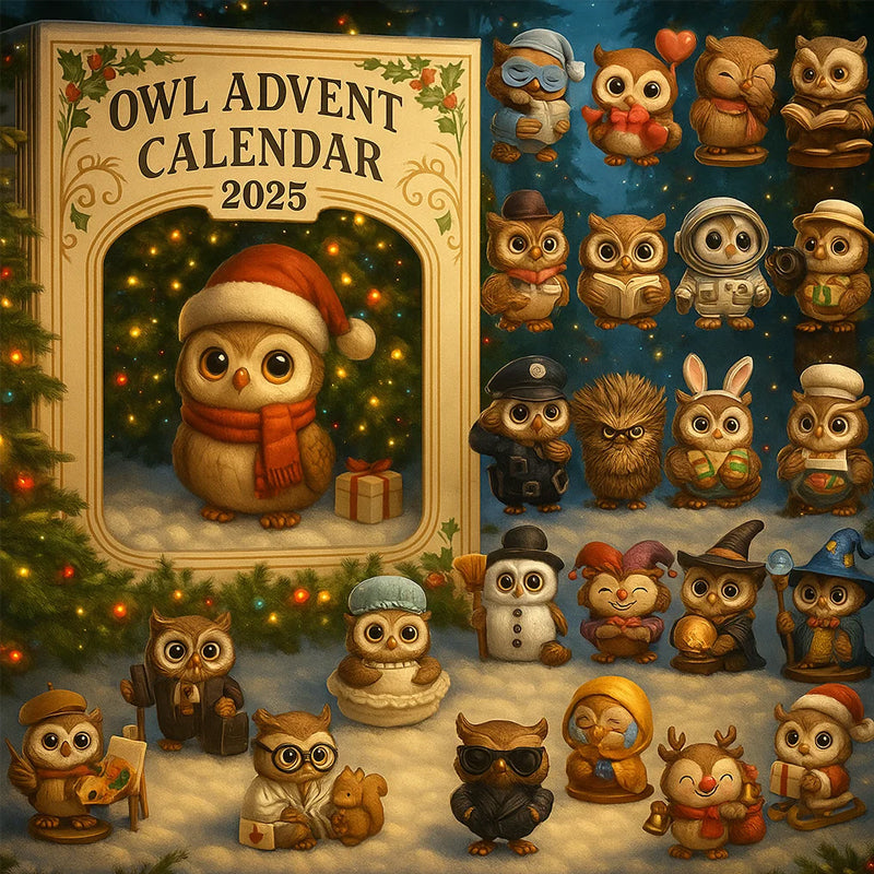 4LITTLES | Owl Advent Calendar 2025 🦉
